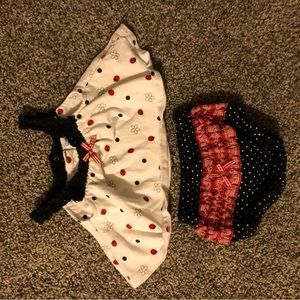 0-3 months ladybug summer dress